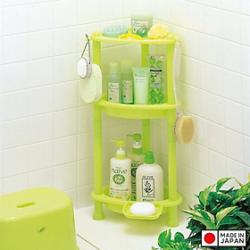 Kệ góc đựng đồ phòng tắm 3 tầng Inomata Leaf - Hàng nội địa Nhật Bản | Made in Japan