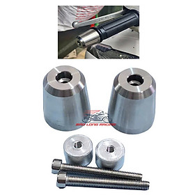 Gù Tay Lái INOX kiểu SH V2 gắn nhiều loại xe máy tặng kèm Canh Nhôm Siêu Bền Đẹp Cứng hàng chất lượng