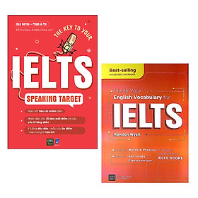 Combo Sách Học Tiếng Anh Hiệu Quả The Key To Your IELTS Speaking Target +