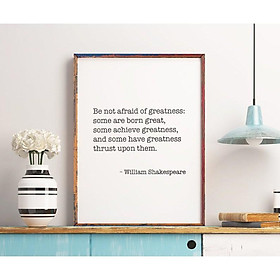 Tranh treo tường | - Typography-William Shakespeare 155 , tranh canvas giá rẻ