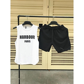 Bộ ba lỗ vải thun lạnh co giãn y hình