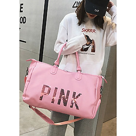 Túi xách tập gym du lịch Pink