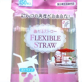 Mua - Set 150 ống hút Flexible straw - NỘI ĐỊA NHẬT BẢN