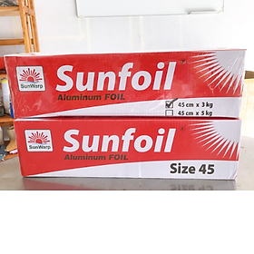 Mua Cuộn Giấy Bạc Nướng Thịt Cá  Thức ăn Sunfoil  Loại 3kg Và 5kg  Cuộn Lớn 30cmx45cm Giấy Bạc Nướng - Egreen Dung  Lần