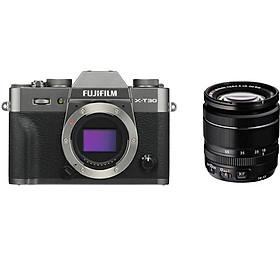 Máy Ảnh FUJIFILM X-T30 + Ống kính kit XF 18-55 (Charcoal / Xám chì) - Chính Hãng
