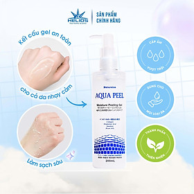 Natureine AQUA PEEL Moisture Peeling Gel - Chai 200ml - Gel tẩy tế bào da chết, cấp ẩm Nhật Bản - Chính Hãng 