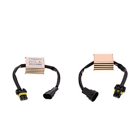 2pcs Car Headlight Decoder Canbus LED Error-free Anti-flicker Resistor Canbus LED