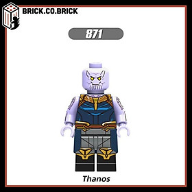 Đồ Chơi Lắp Ráp Mô Hình Super Hero minifig Siêu Anh Hùng Thanos Collector Kraglin X0193