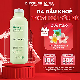 Dầu xả cho da nhạy cảm chiết xuất thực vật an toàn và dịu nhẹ Dr.FORHAIR Hàn Quốc Phyto Therapy Treament
