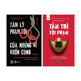 Combo 2 Cuốn Sách Tâm Lý Tội Phạm: Tâm Trí Tội Phạm + Tâm Lý Phạm Tội Của Những Kẻ Khốn Cùng