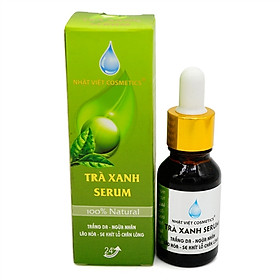 Trà xanh tinh chất Serum – Serum nám, đồi mồi, ngừa nhăn làm trắng da 20ml