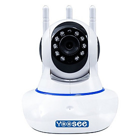 Camera IP WIFI trong nhà YooSee 2.0 ( 3 anten, 11 Led Full HD 1080P) - Hàng chính hãng