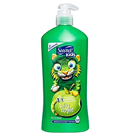 Sữa tắm gội Suave kids Cho Bé 3in1 2in1 532ml Hàng Nhập Mỹ