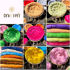 Mua Ghế Mây Tròn- Ghế Mây Papasan  1M1 Rộng Rãi  Kèm Nệm Màu Tự Chọn- Ghế Mây Lười Thư Giãn- Ghế Mây Đọc Sách Thư Giãn- Bàn Ghế Mây Tre Đan Trà ( Được Chọn Màu Nệm)