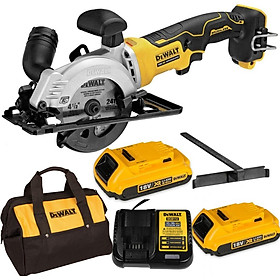 MÁY CƯA CẦM TAY PIN 2AH-18V 115MM DEWALT DCS571D2 - HÀNG CHÍNH HÃNG