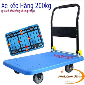 Mua Xe Đẩy Hàng  Xe Kéo Hàng gấp gọn ANHLAM trọng lượng lớn 150kg - 300kg