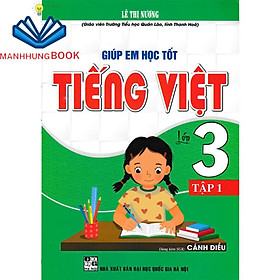 Sách-Giúp Em Học Tốt Tiếng Việt Lớp 3 - Tập 1 (Dùng Kèm SGK Cánh Diều)