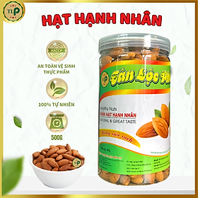 NHÂN HẠT HẠNH NHÂN TÂN LỘC PHÁT HŨ 500G