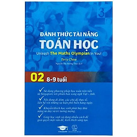 Sách đánh thức tài năng toán học 2, toán song ngữ singapore, toán lớp 2, lớp 3
