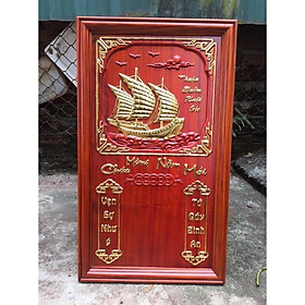 Mua Đốc lịch gỗ hương thuận buồm xuôi gió mạ vàng