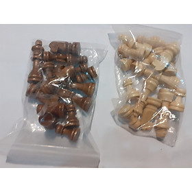 Quân cờ vua gỗ đẹp