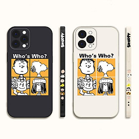 Iphone bumper Snoopy silicone case iPhone 12 soft case IPhone 7 8 Plus SE 2020 iPhone 11 pro max iPhone X XR Xsmax cover