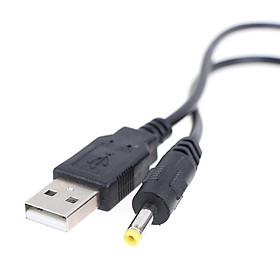 1pc 1.2m 5V USB A đến DC Sạc điện sạc dây điện cho PSP 1000/2000/3000
