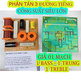 Mua BỘ MẠCH PHÂN TẦN 3 ĐƯỜNG TIẾNG HIFI CÔNG SUẤT LỚN - LẮP 1 BASS - 1 MID - 1 TREBLE