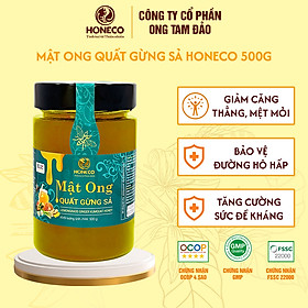 Mật ong Quất Gừng Sả Honeco 500g