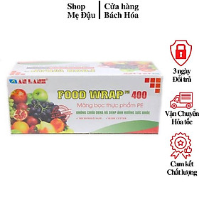 Mua SALE Màng bọc thực phẩm PE An lành an toàn cho sức khỏe 400mx30cm (Siêu HOT)