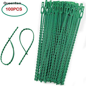Mua Queenten 50/100pcs Reusable Plastic Plant Support Clips clamps Plants Hanging Vine Garden   QT