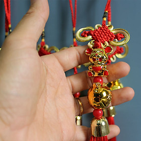 Mua Phụ kiện trang trí tết Dây treo Mèo thần tài  bắp cải  hồ lô trang trí cây mai cây đào trang trí cửa đón tết