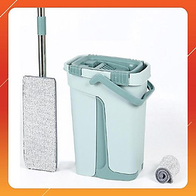Mua Bộ lau nhà 2 ngăn tự vắt thông minh xoay 360 độ