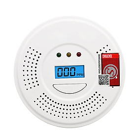 Máy Dò Báo Động Carbon Monoxide Với Màn Hình Kỹ Thuật Số Cảnh Báo Bằng Giọng Nói Thông Minh An Toàn Cho Gia Đình