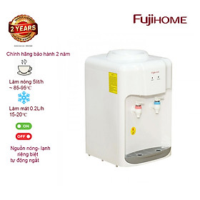 Cây nước nóng lạnh mini để bàn FUJIHOME WD5510E - Hàng chính hãng