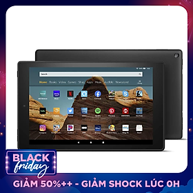 Máy Tính Bảng Kindle Fire HD10(9th) 32GB (2019) - Hàng Nhập Khẩu - Balck