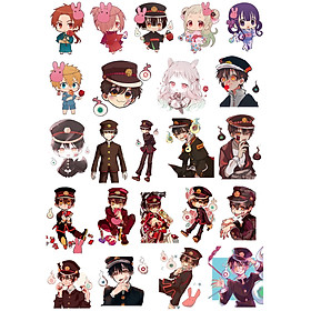 Ảnh sticker Jibaku Shounen Hanako-kun  - combo 100 cái 