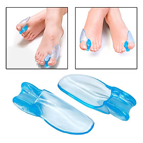 Big Toe Bunion Guard, Toe Straightening Silicone Toe Spreaders, for Overlapping Toes
