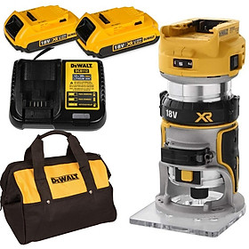 MÁY PHAY CẦM TAY 18V DEWALT DCW600D2- HÀNG CHÍNH HÃNG