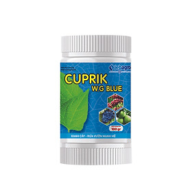 Mua Gốc đồng CUPRIK W.G BLUE phục hồi cây  phòng trị vi khuẩn  tảo  rong  nấm bệnh 25gr và 100gr