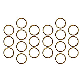 20Pcs Small Key Chain  Split Rings Key Chain Key Organization (15mm Dia)