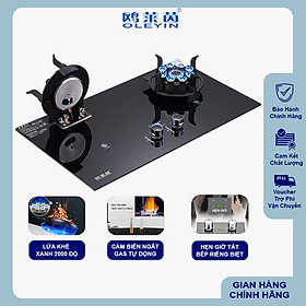 Mua Bếp Gas Lật 9 Đầu Đốt Hàng Chính Hãng OLEYIN B09  Tích Hợp Hẹn Giờ  Cảm Biến Tự Ngắt Gas  Khóa An Toàn Thông Minh