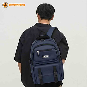 Balo Cao Cấp Chống Nước Nhiều Ngăn Tiện Lợi Xbags Dark Blue Êm Vai Thoáng Khí Thời Trang Hiện Đại Xb 3202!