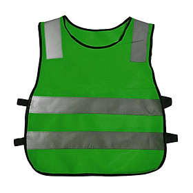 Hi Vis Child Safety Reflective Vest Waistcoat Traffic Work Cycling Clothes