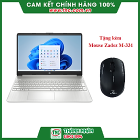 Mua Laptop HP 15s-fq5079TU 6K799PA (Bạc) (Tặng kèm Mouse Zadez M331) - Hàng chính Hãng