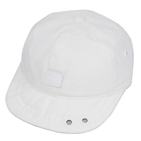 Nón kết mềm cho bé trai gắn logo lốc xoáy kèm nhiều sò cao cấp, dành cho các bé từ 1 đến 3 tuổi - Trắng