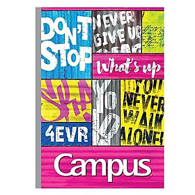 Lốc 5 Vở Campus BELIEVABLE 80 trang kẻ ngang có chấm