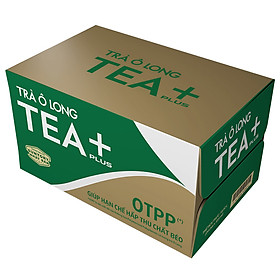 Thùng 24 Chai Trà Ô Long Tea+ Plus (350ml / Chai)