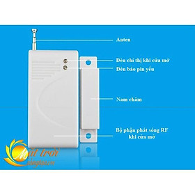 Mua Cảm biến má từ báo cửa mở phát sóng không dây