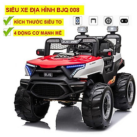 xe ô tô điện trẻ em khủng, xe oto điện địa hình cho bé B J Q 008